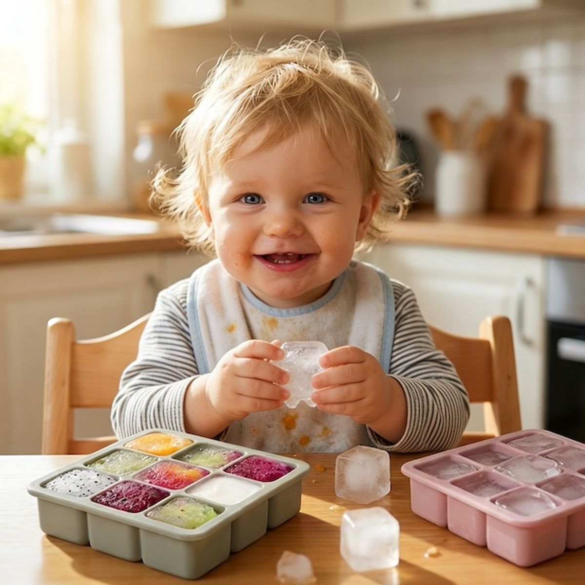 Troller Kids | Silikon Mat Fryseform | Oliven