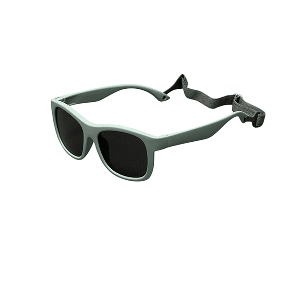 Troller | TinyShade Pro | Solbrille til barn i silikon | Grågrønn