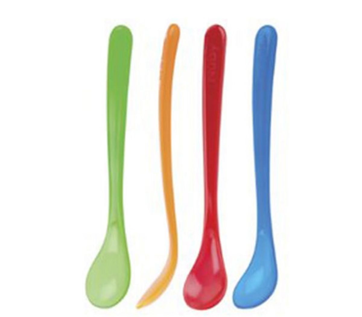 Nûby | Mateskjeer for Småbarn | Langt Skaft  | 4 pk