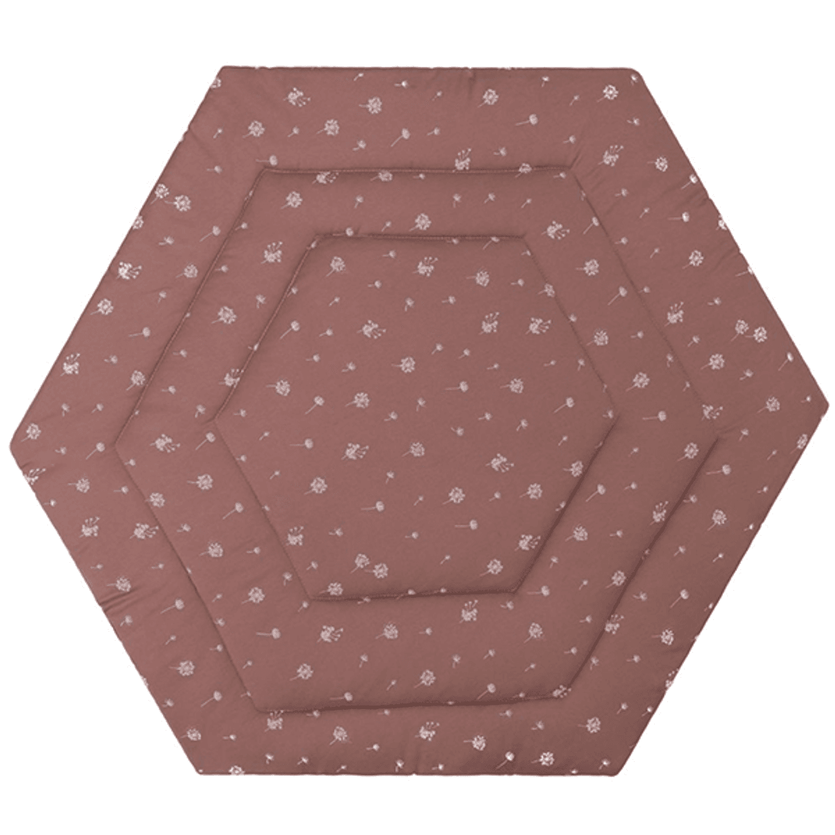 Fillikid | Sekskantet Leketeppe | Dandelion Pink