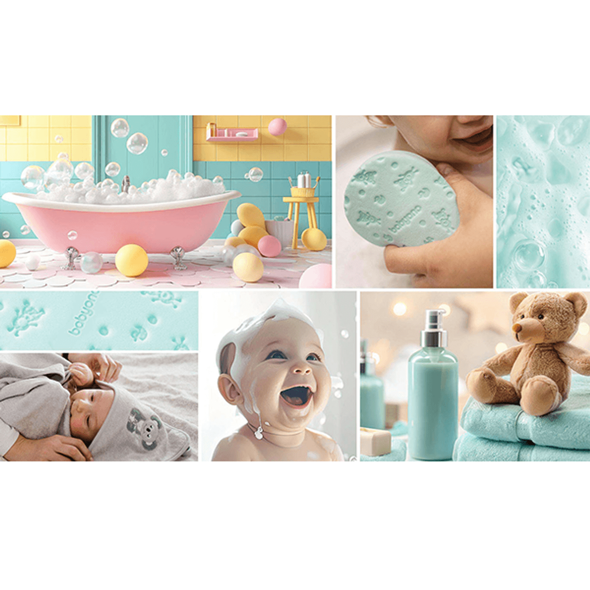 Babyono | Myk Babysvamp | Grønn