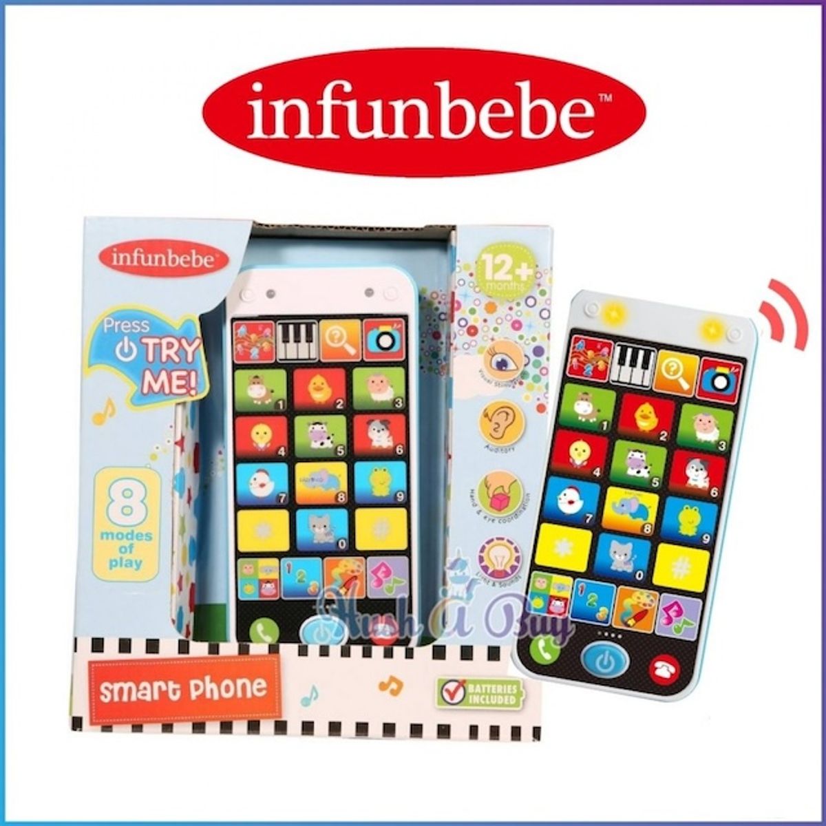 Infunbebe | Mobil | Engelsk Trening | 12m+