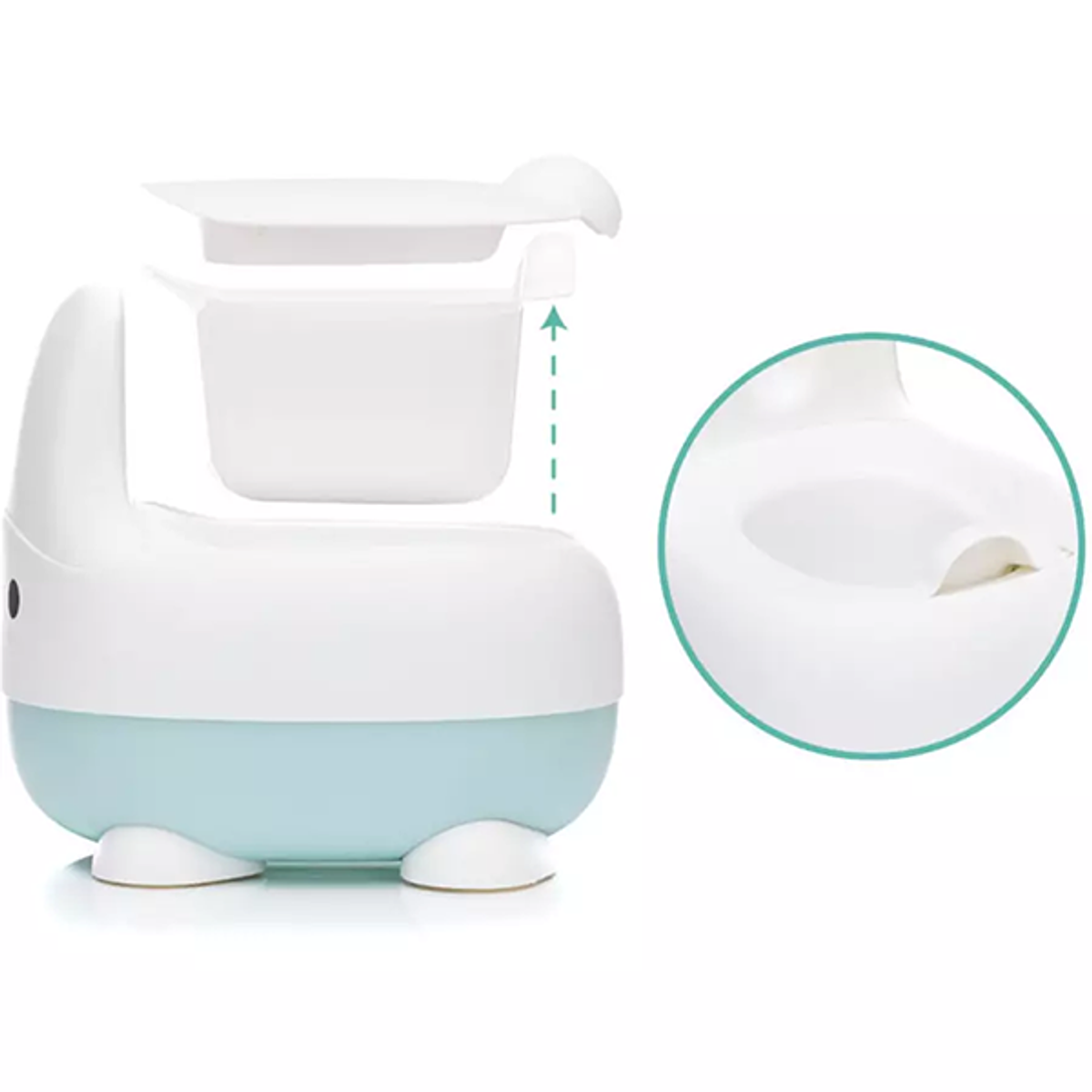 Fillikid | Rabbit Potte | Sage/White 