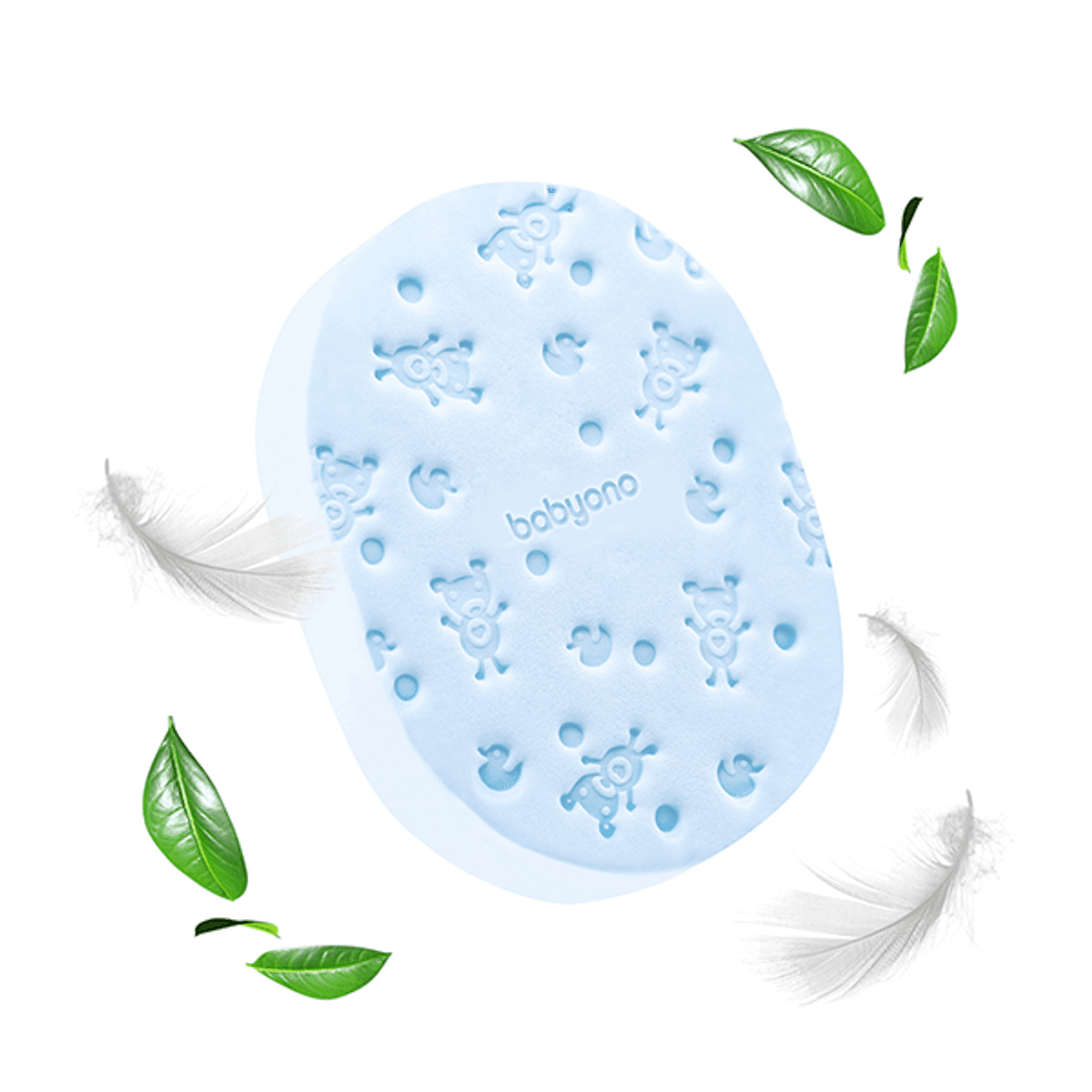 Babyono | Myk Babysvamp | Blå