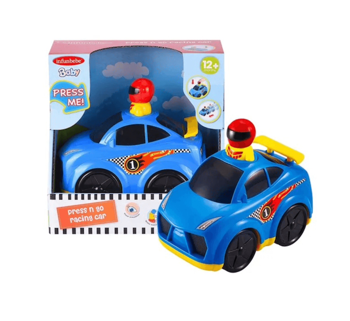 Infunbebe | Lekebil | Push & Go | 12mnd+