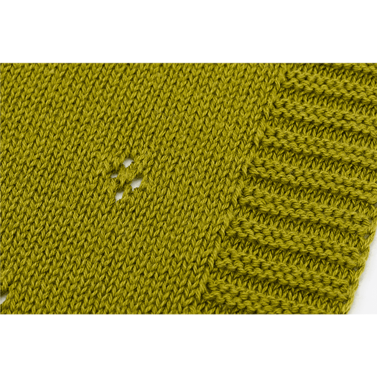 Fillikid | Strikketeppe 100x80 cm | Olive